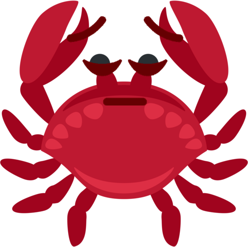 pensive_crab emote for Discord