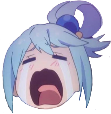aqua_crying emote for Discord