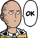 SaitamaOK emote for Discord