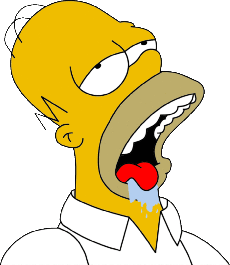 homer_drooling emote for Discord