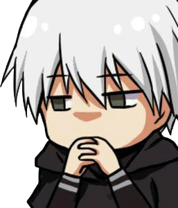 Kaneki_Think_TRANSPARENT_Anime emote for Discord