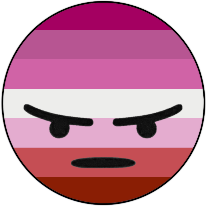 lesbianangery emote for Discord