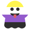 enbyghost emote for Discord