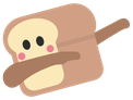breaddab emote for Discord