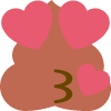 lovely_poop emote for Discord