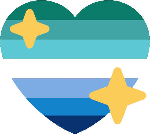 male_pride_heart emote for Discord
