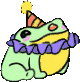 clown_frog emote for Discord