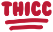Thicc100 emote for Discord