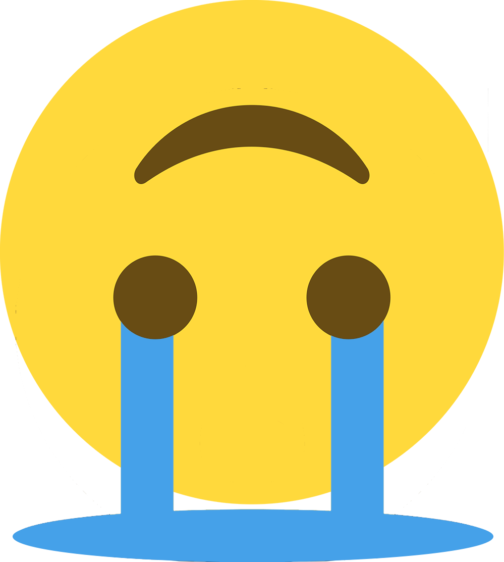 Upsidedown_Tears emote for Discord