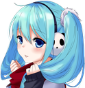 miku_tunes emote for Discord
