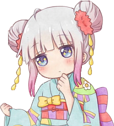 Kanna_new_years emote for Discord