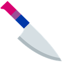 knife_bisexual emote for Discord