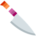 knife_lesbean emote for Discord