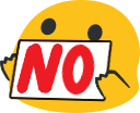 blob_no emote for Discord