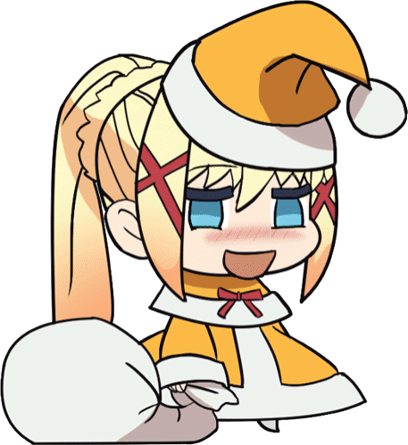 Darkness_Padoru emote for Discord