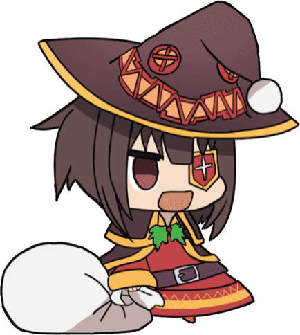 Megumin_Padoru emote for Discord
