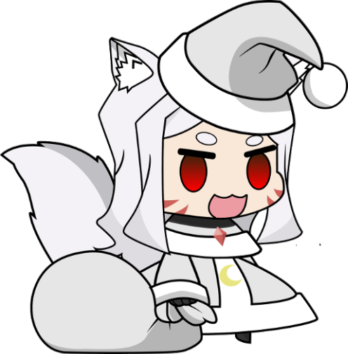 Shiro_Padoru emote for Discord