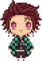 pixel_tanjirou2 emote for Discord