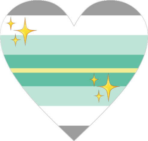 paragender_heart emote for Discord