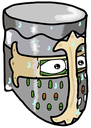 MonkaCrusader emote for Discord