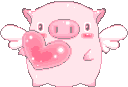 piggy_heart emote for Discord