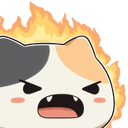 angrycat emote for Discord