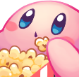 KirbyPopcorn emote for Discord