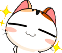 kittyProudSparkle emote for Discord