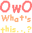 owowhatsthis emote for Discord