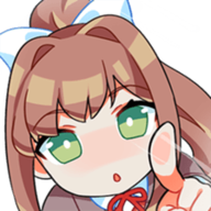 MonikaPoke emote for Discord