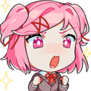 NatsukiExcited emote for Discord