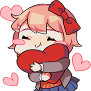 SayoriHeart emote for Discord