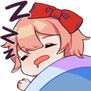 SayoriSleep emote for Discord