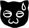 Kitty_sweat emote for Discord
