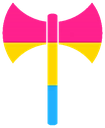 pansexual_axe emote for Discord