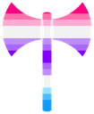 genderfluidflux_axe emote for Discord