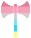 genderflux_axe emote for Discord