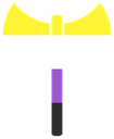nonbinary_axe emote for Discord