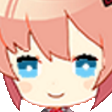 SayoriSmug emote for Discord