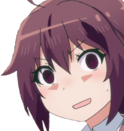 AsukaScared emote for Discord