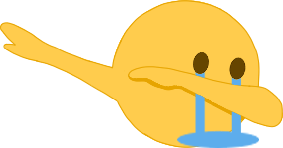 dab_crying emote for Discord