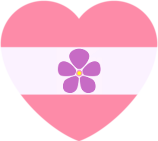 Sapphic_Heart emote for Discord