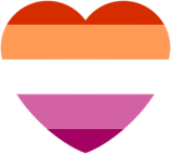 Lesbian_Heart_2 emote for Discord