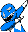 BlueDab emote for Discord