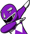 PurpleDab emote for Discord