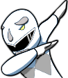 WhiteDab emote for Discord