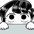 KomiPeek2 emote for Discord