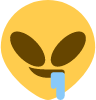 thirsty_alien emote for Discord