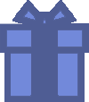 blurpedpresent emote for Discord