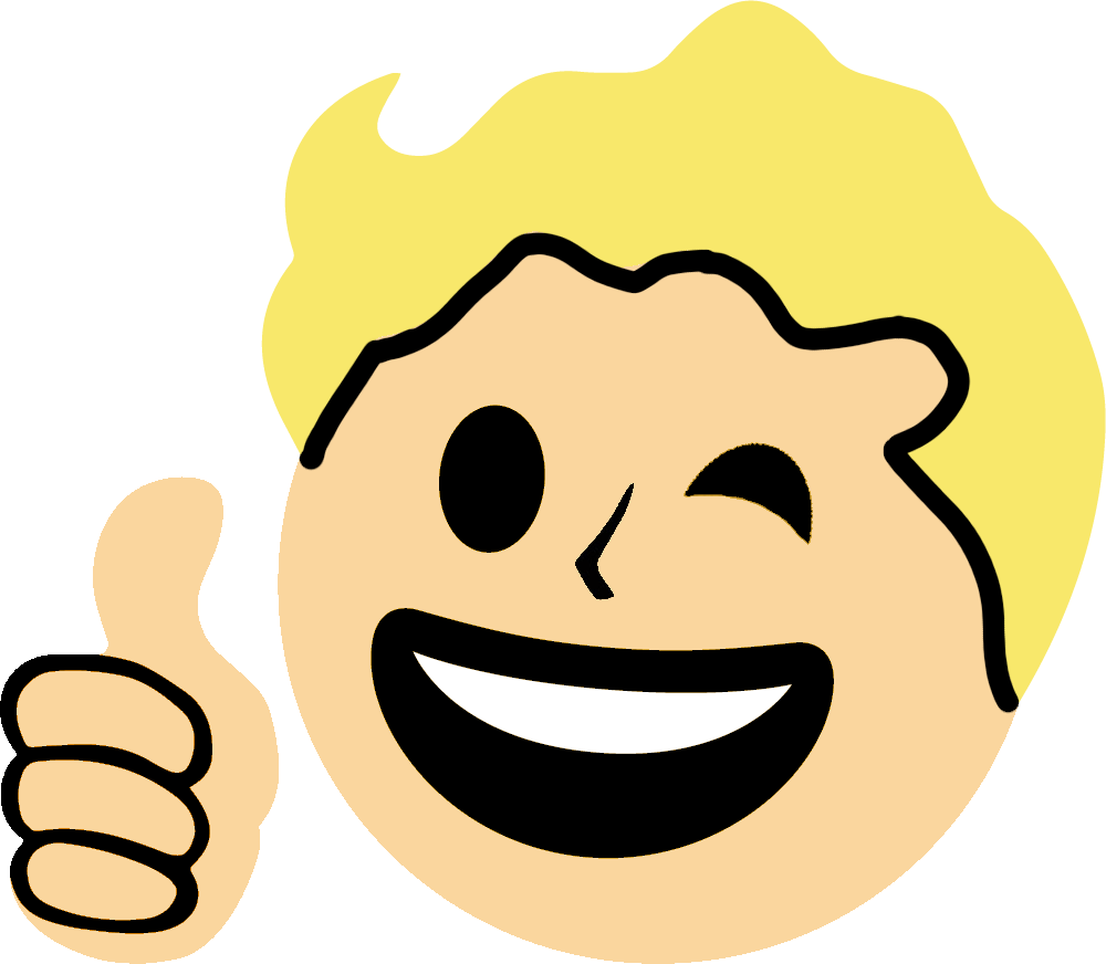 vaultboywink emote for Discord